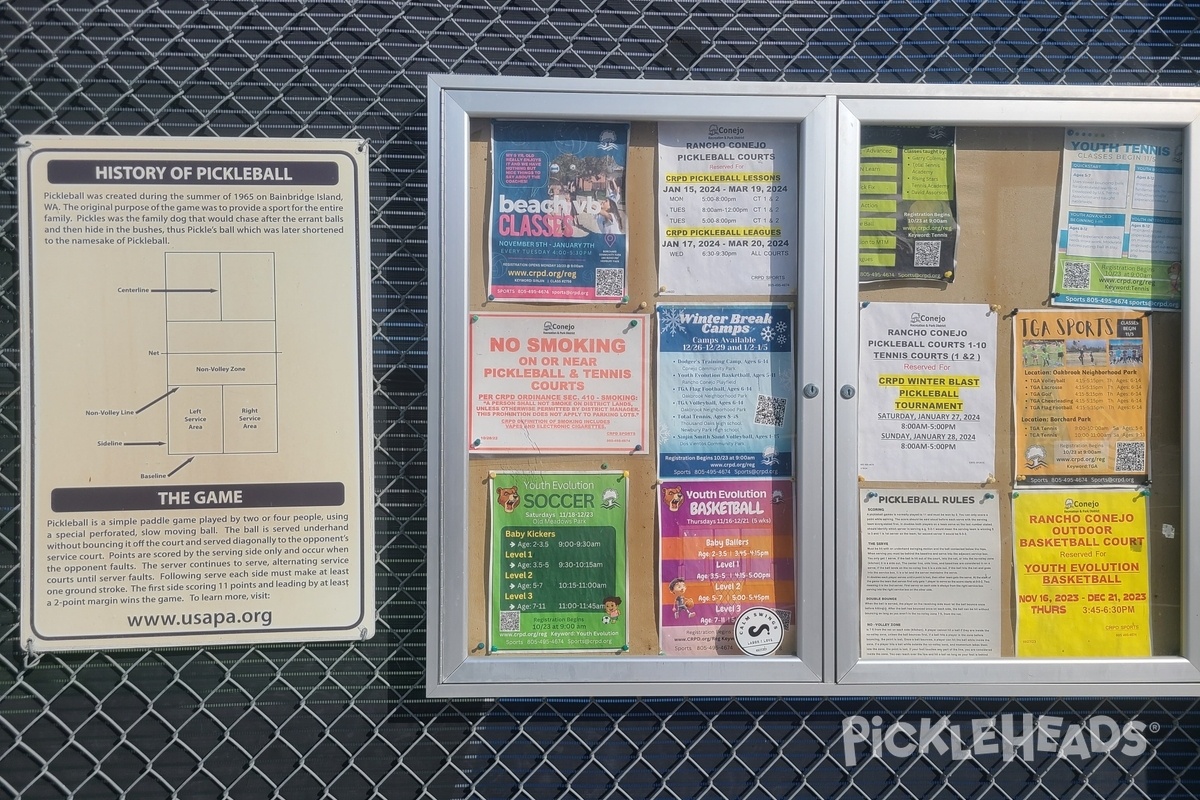 Photo of Pickleball at Rancho Conejo Playfields